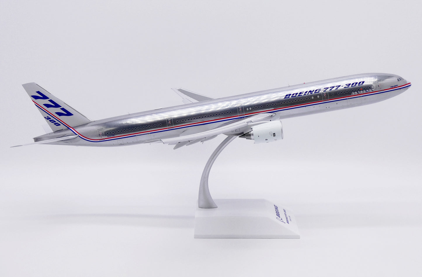 JC WINGS B777-300 HOUSE COLOUR "WORKING TOGETHER" (FLAPS DOWN) (POLISHED) REG: N5014K