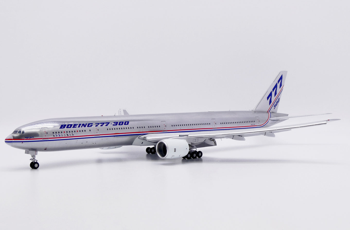 JC WINGS B777-300 HOUSE COLOUR "WORKING TOGETHER" (FLAPS DOWN) (POLISHED) REG: N5014K