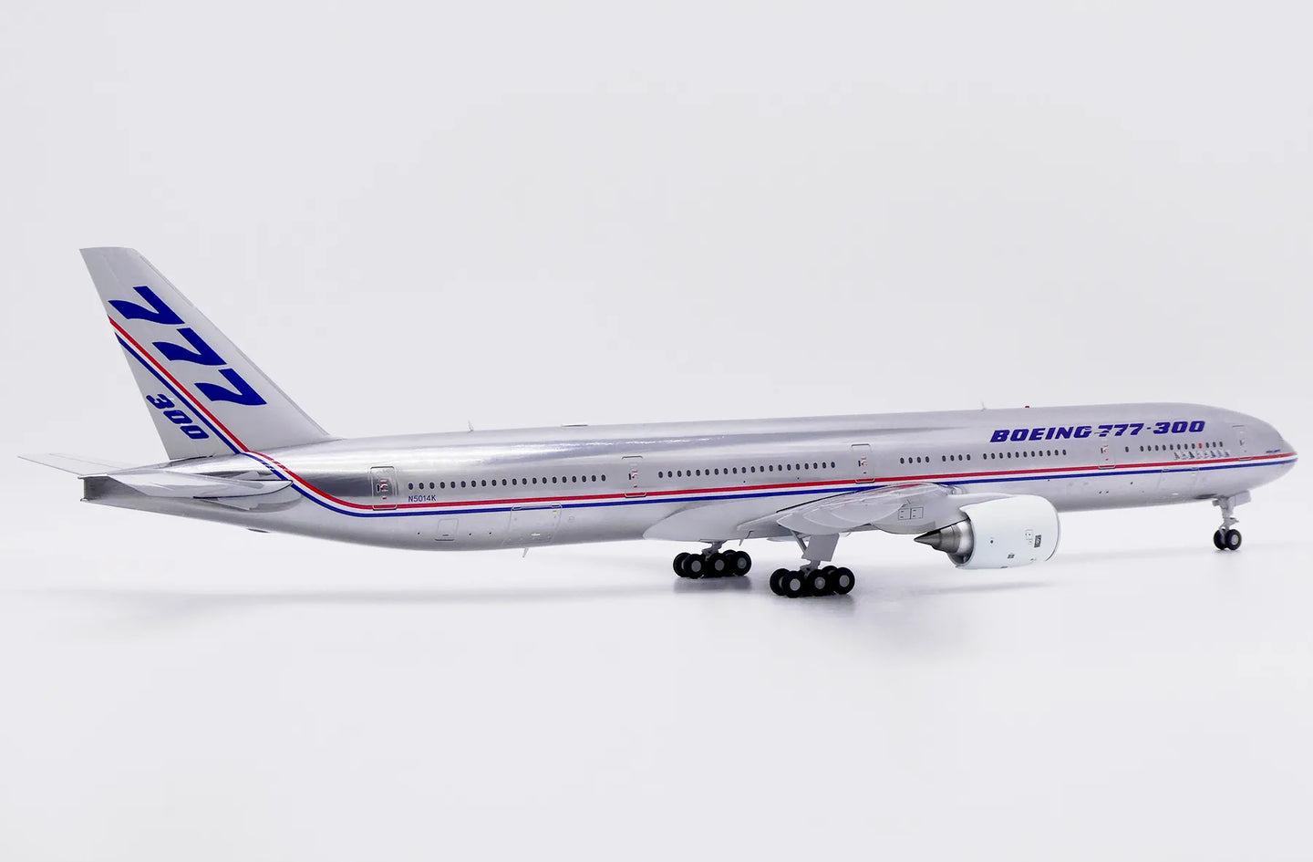 JC WINGS B777-300 HOUSE COLOUR "WORKING TOGETHER" (POLISHED) REG: N5014K