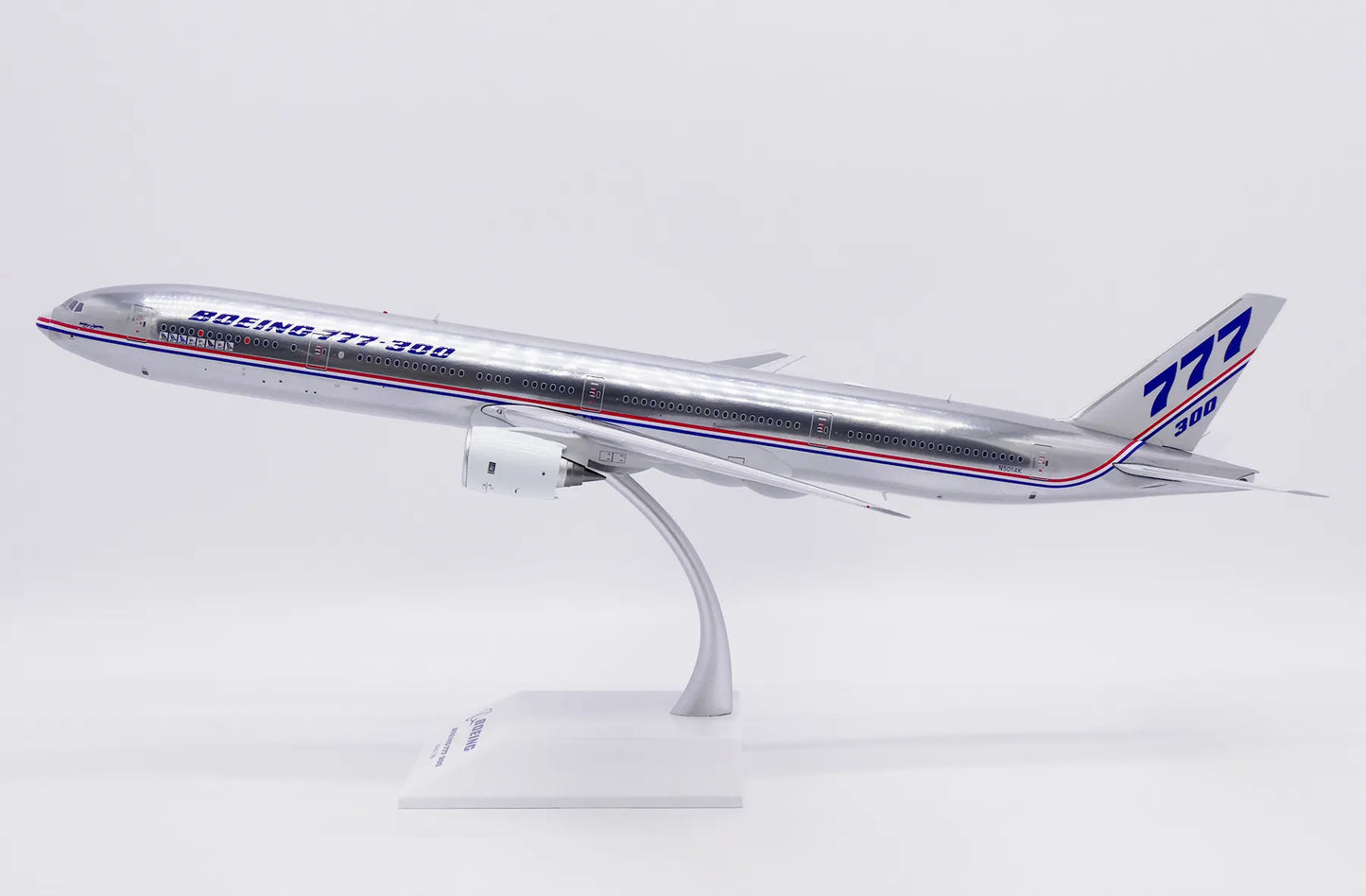 JC WINGS B777-300 HOUSE COLOUR "WORKING TOGETHER" (POLISHED) REG: N5014K