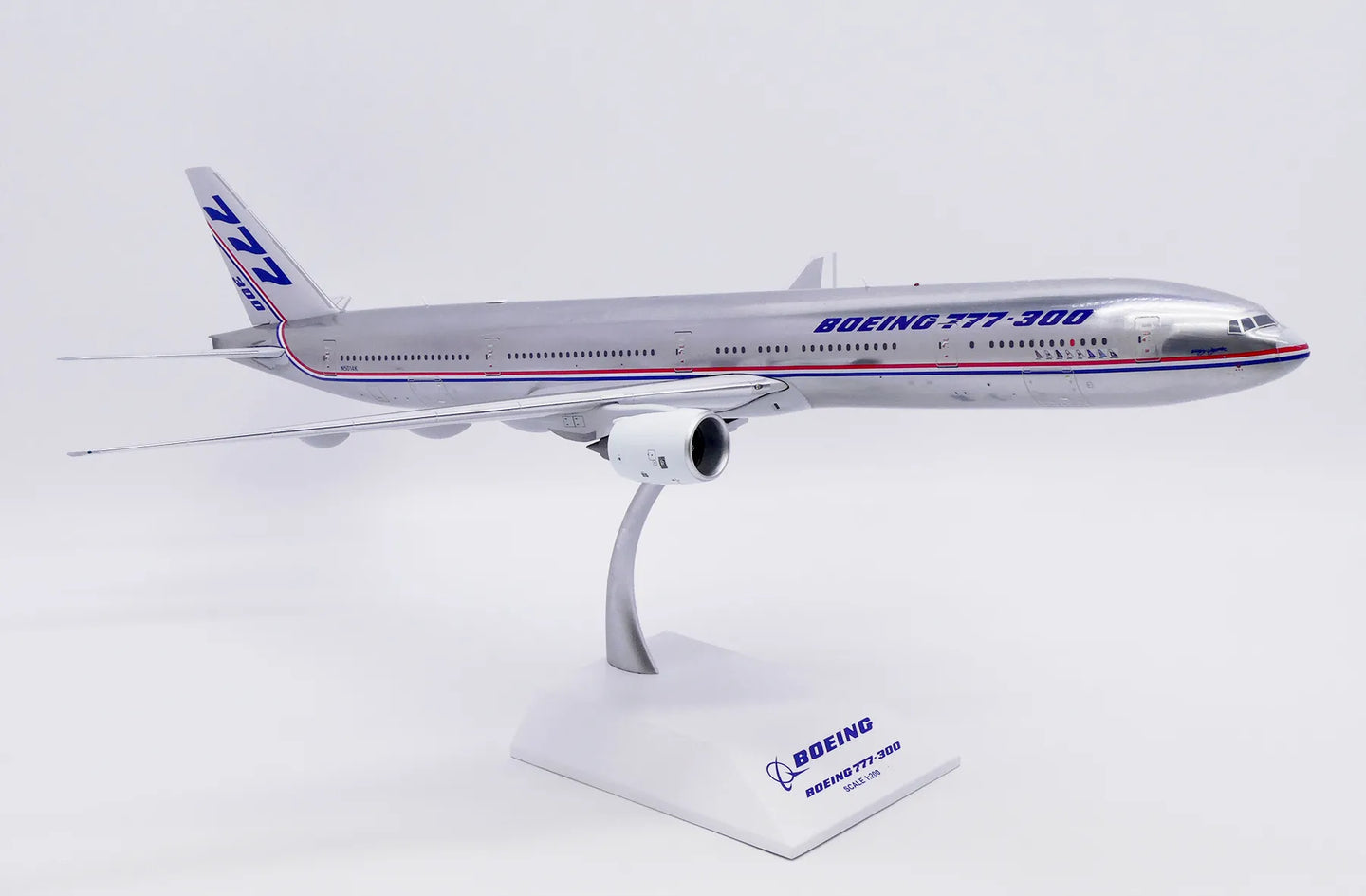 JC WINGS B777-300 HOUSE COLOUR "WORKING TOGETHER" (POLISHED) REG: N5014K
