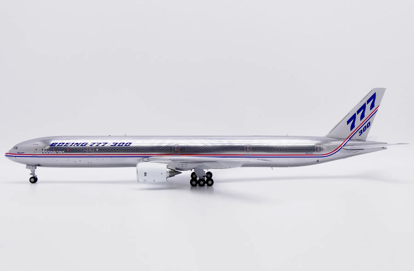JC WINGS B777-300 HOUSE COLOUR "WORKING TOGETHER" (POLISHED) REG: N5014K