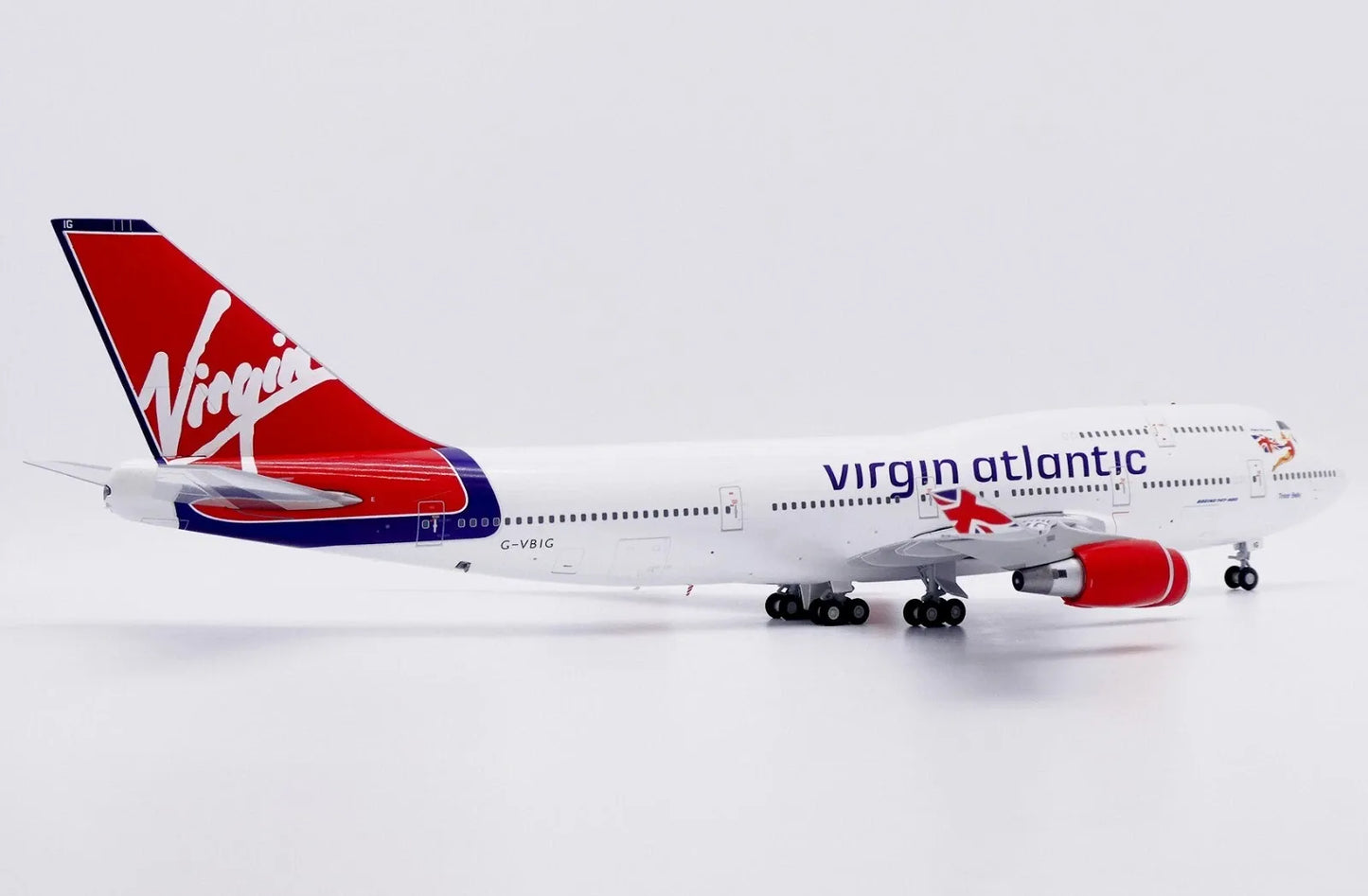 JC WINGS B747-400 VIRGIN ATLANTIC "TINKER BELLE" REG: G-VBIG