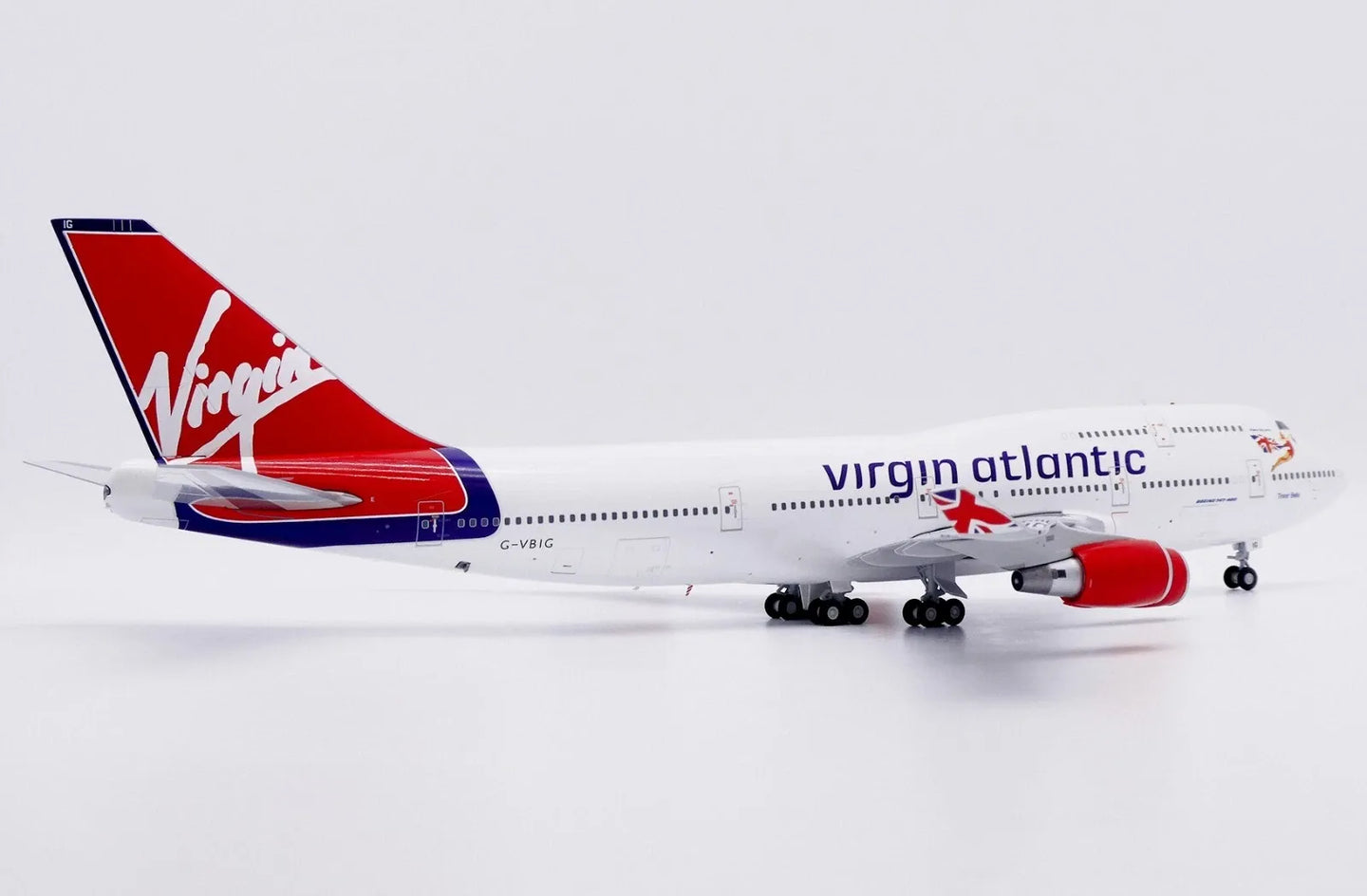 JC WINGS B747-400 VIRGIN ATLANTIC "TINKER BELLE" REG: G-VBIG