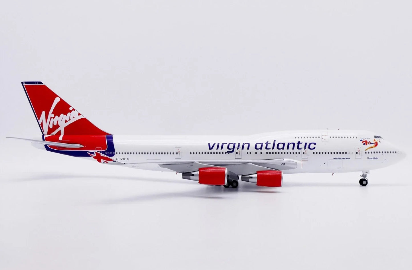 JC WINGS B747-400 VIRGIN ATLANTIC "TINKER BELLE" REG: G-VBIG
