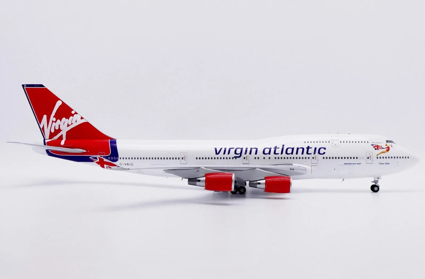 JC WINGS B747-400 VIRGIN ATLANTIC "TINKER BELLE" REG: G-VBIG