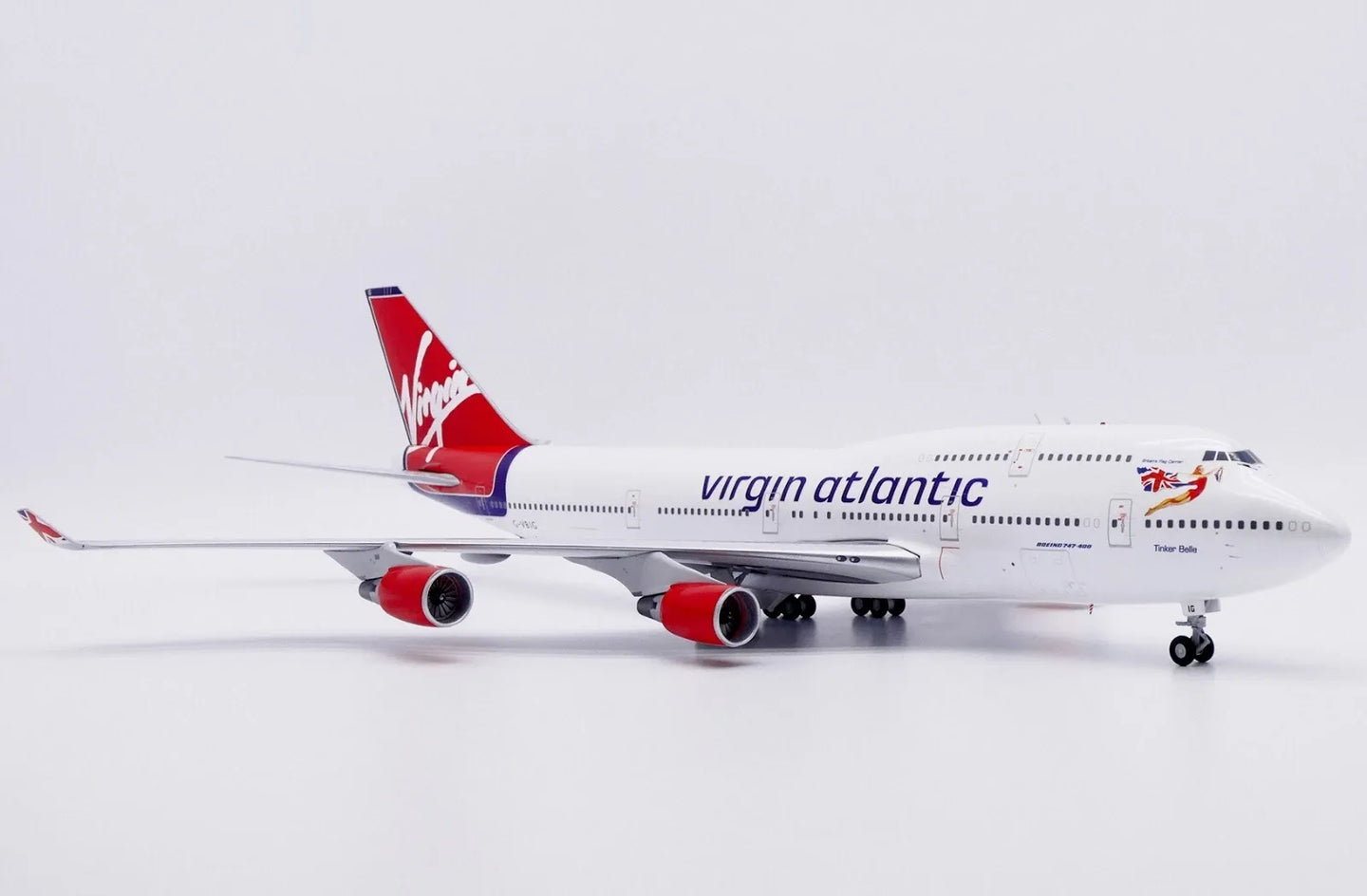 JC WINGS B747-400 VIRGIN ATLANTIC "TINKER BELLE" REG: G-VBIG