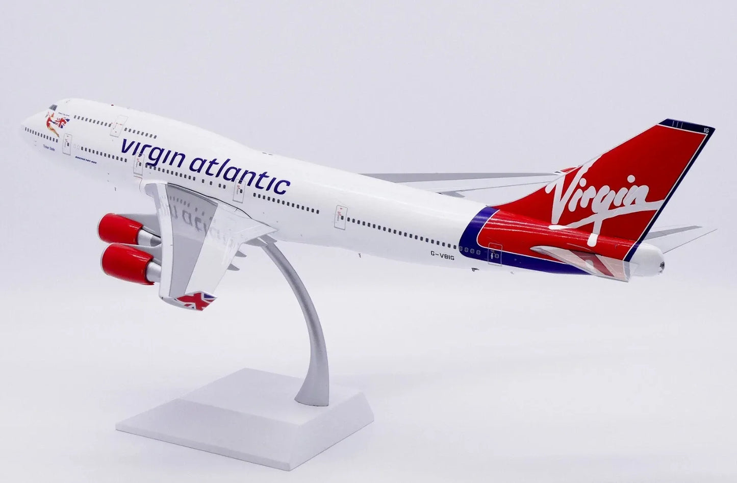 JC WINGS B747-400 VIRGIN ATLANTIC "TINKER BELLE" REG: G-VBIG