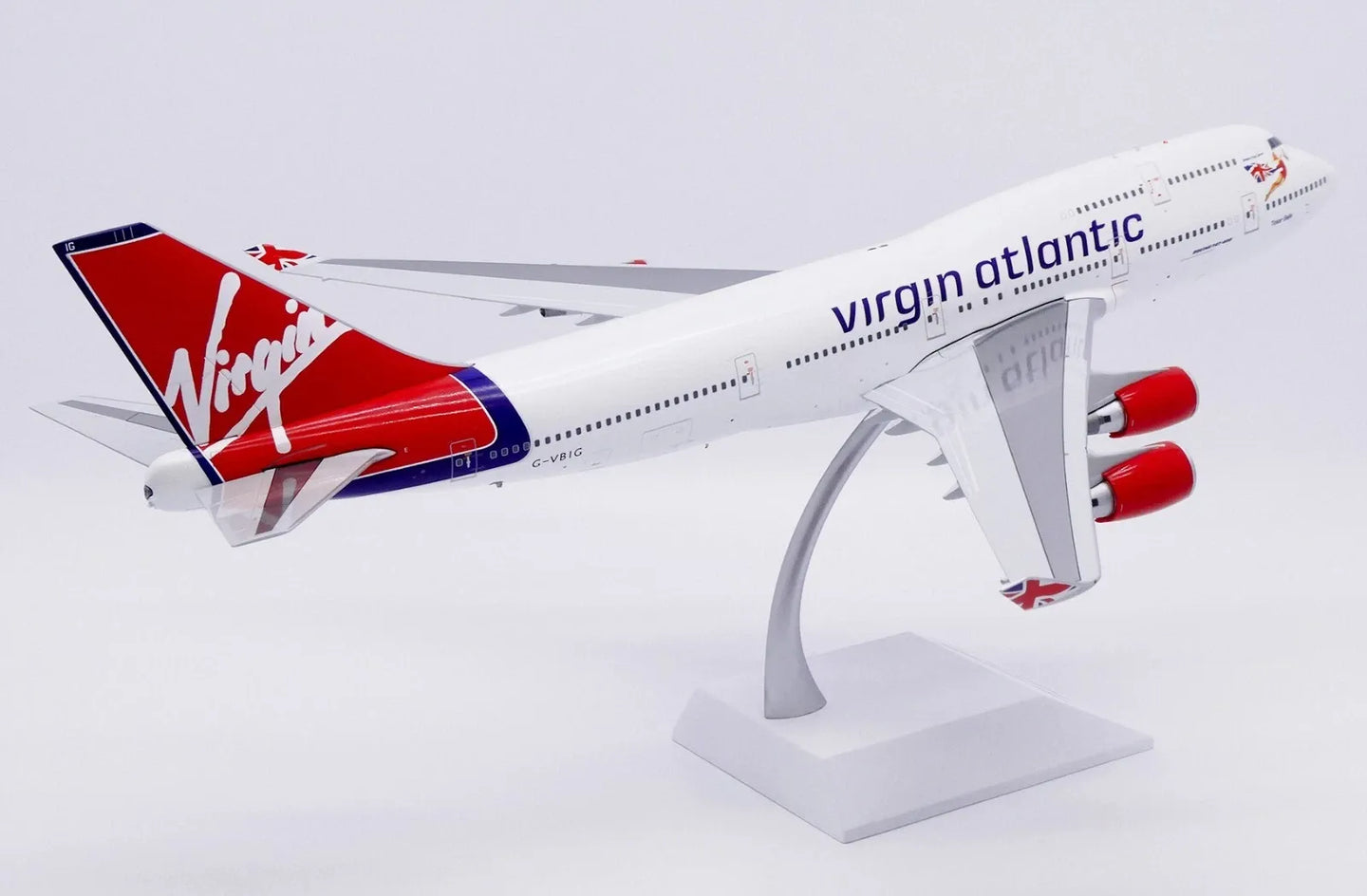 JC WINGS B747-400 VIRGIN ATLANTIC "TINKER BELLE" REG: G-VBIG