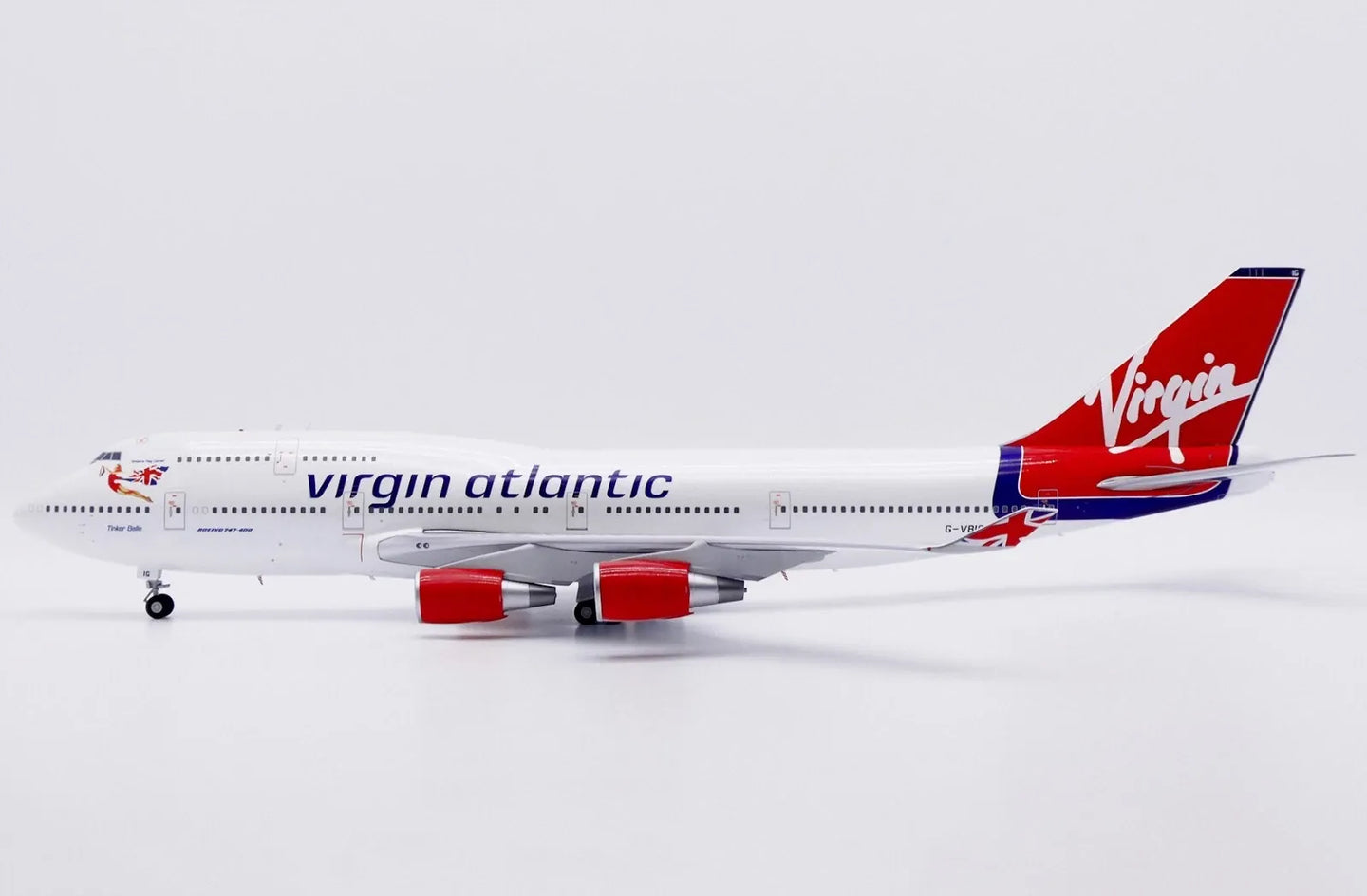 JC WINGS B747-400 VIRGIN ATLANTIC "TINKER BELLE" REG: G-VBIG