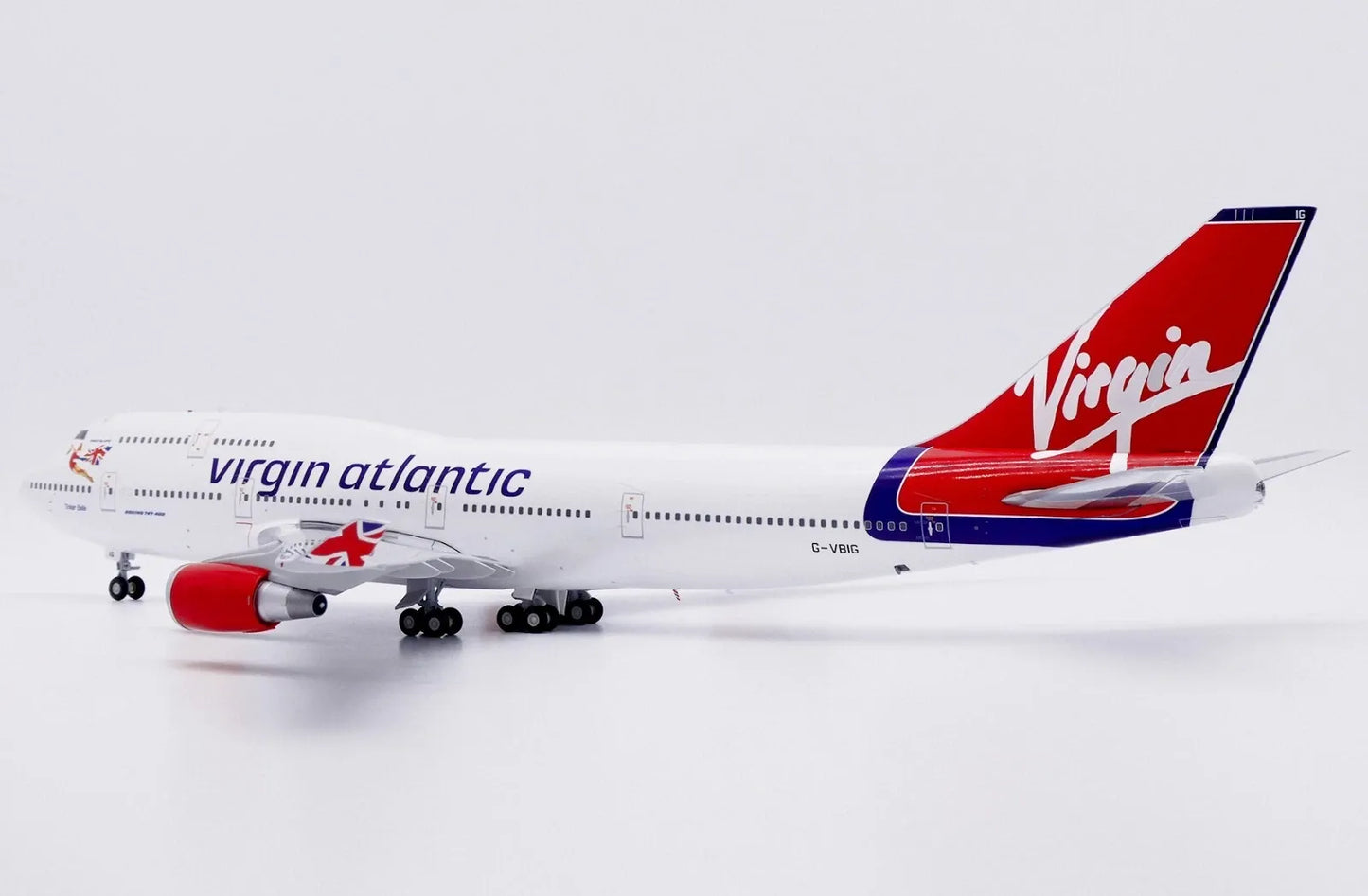 JC WINGS B747-400 VIRGIN ATLANTIC "TINKER BELLE" REG: G-VBIG