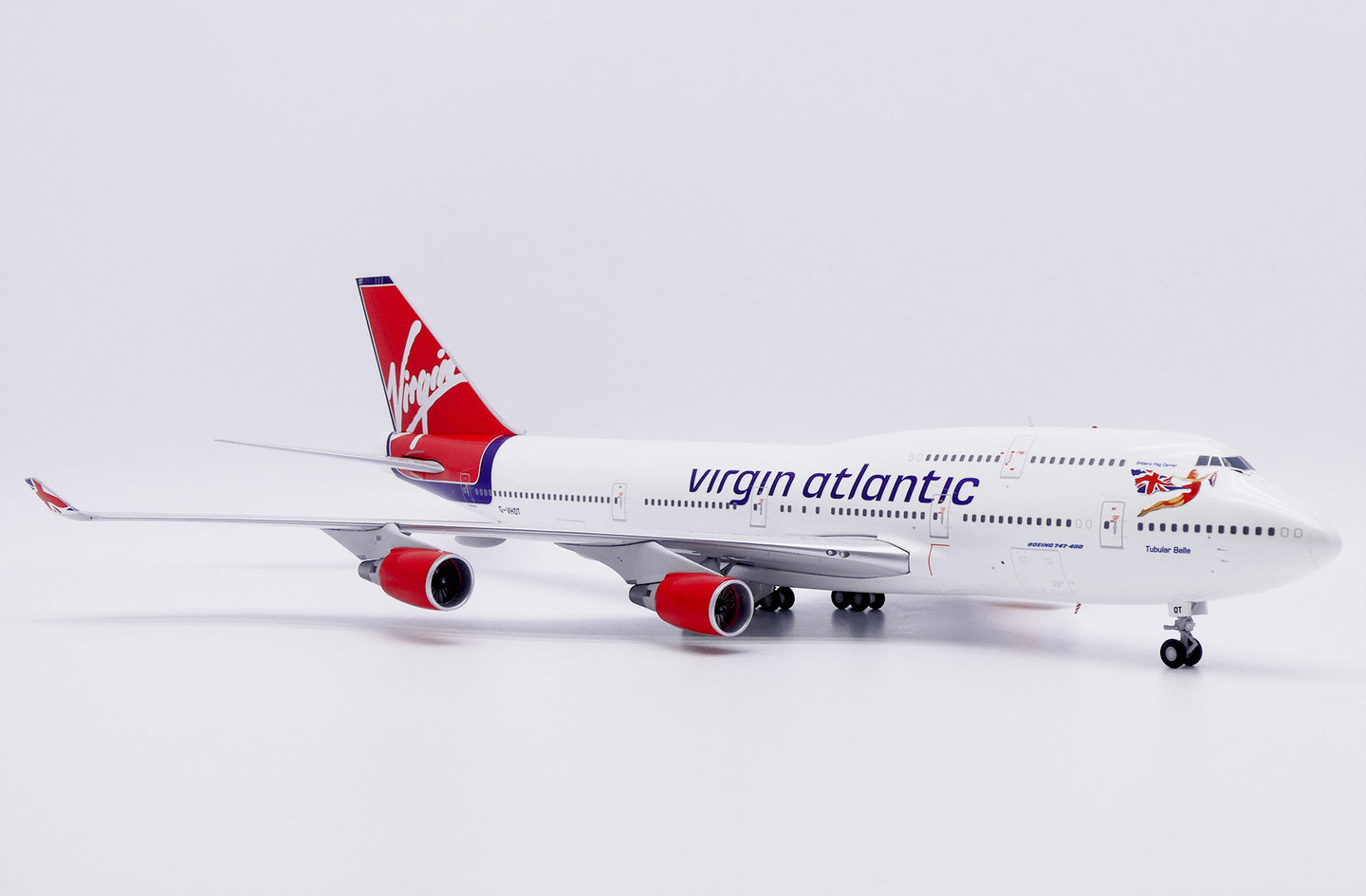 JC WINGS B747-400 VIRGIN ATLANTIC "TUBULAR BELLE" REG: G-VHOT