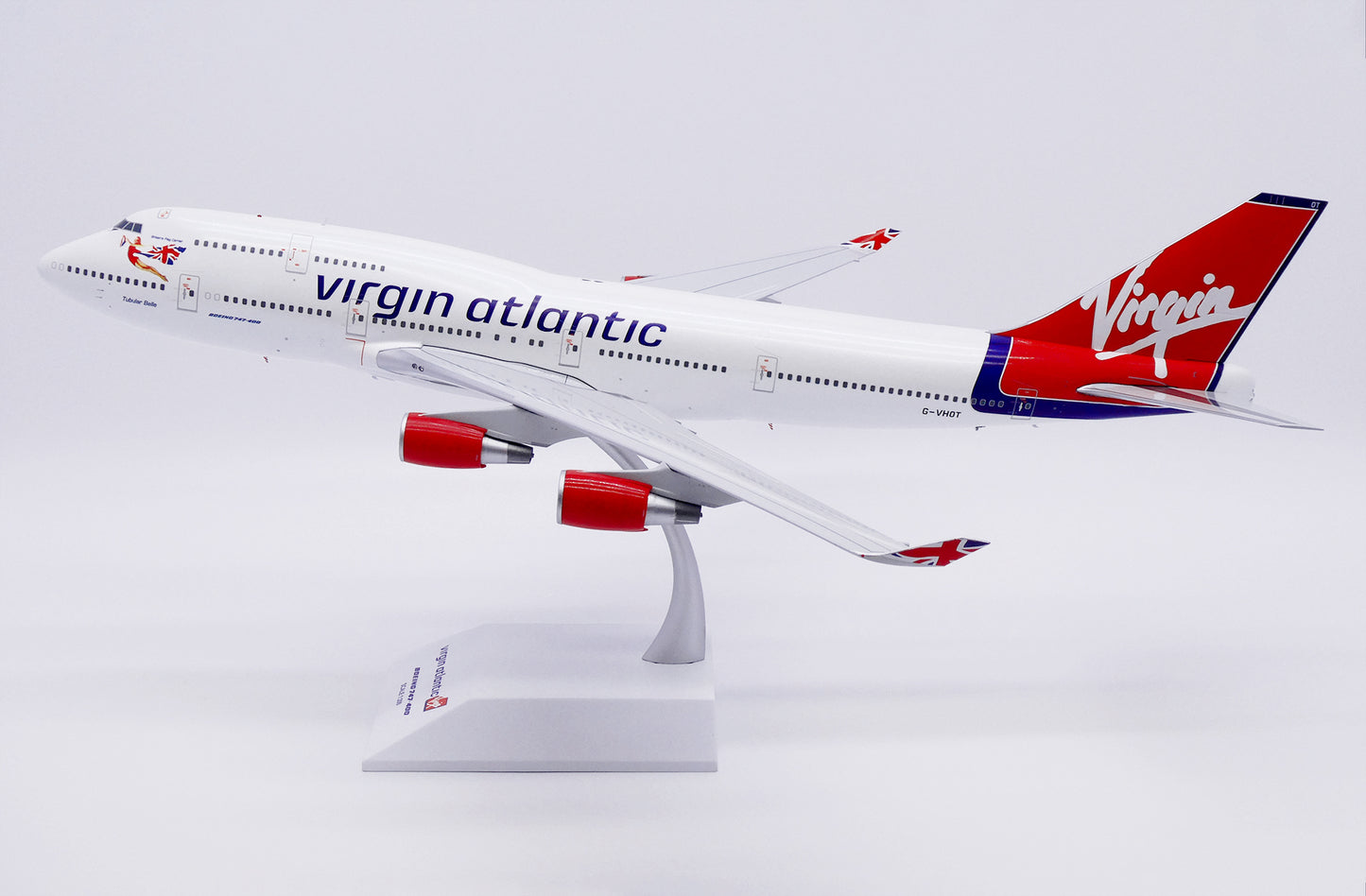 JC WINGS B747-400 VIRGIN ATLANTIC "TUBULAR BELLE" REG: G-VHOT