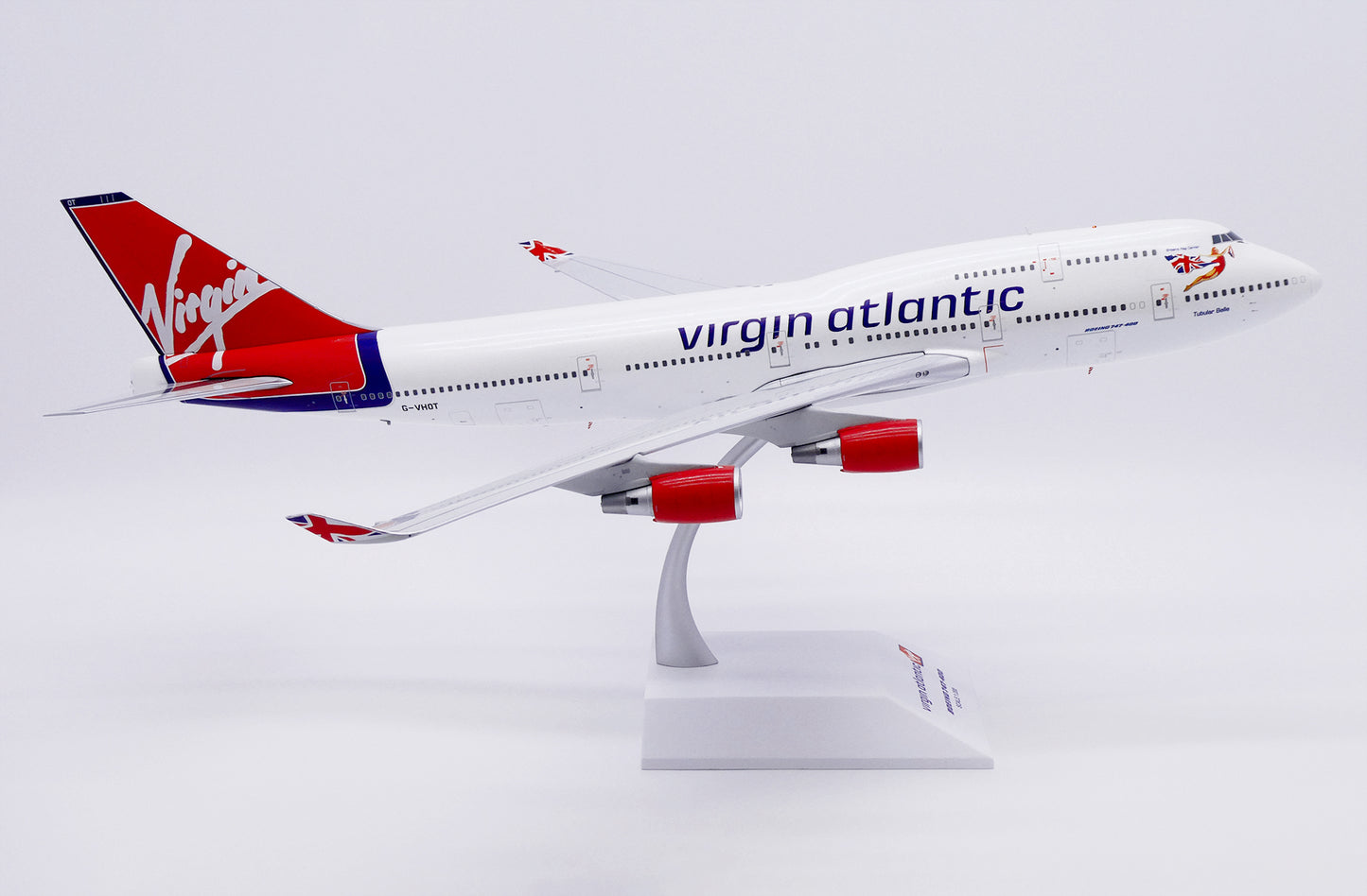 JC WINGS B747-400 VIRGIN ATLANTIC "TUBULAR BELLE" REG: G-VHOT