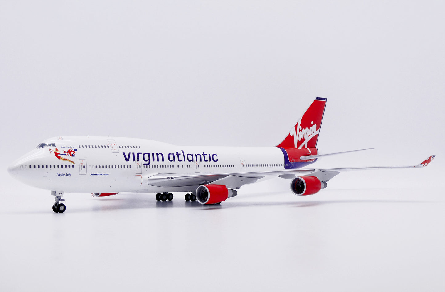 JC WINGS B747-400 VIRGIN ATLANTIC "TUBULAR BELLE" REG: G-VHOT