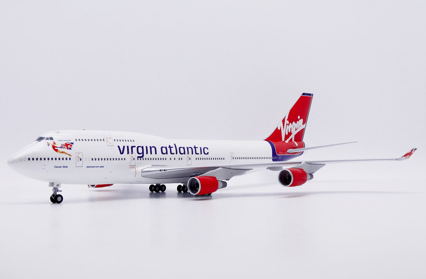 JC WINGS B747-400 VIRGIN ATLANTIC "TUBULAR BELLE" REG: G-VHOT