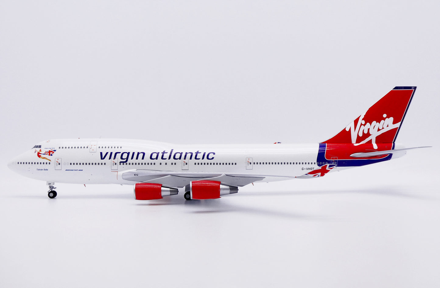 JC WINGS B747-400 VIRGIN ATLANTIC "TUBULAR BELLE" REG: G-VHOT