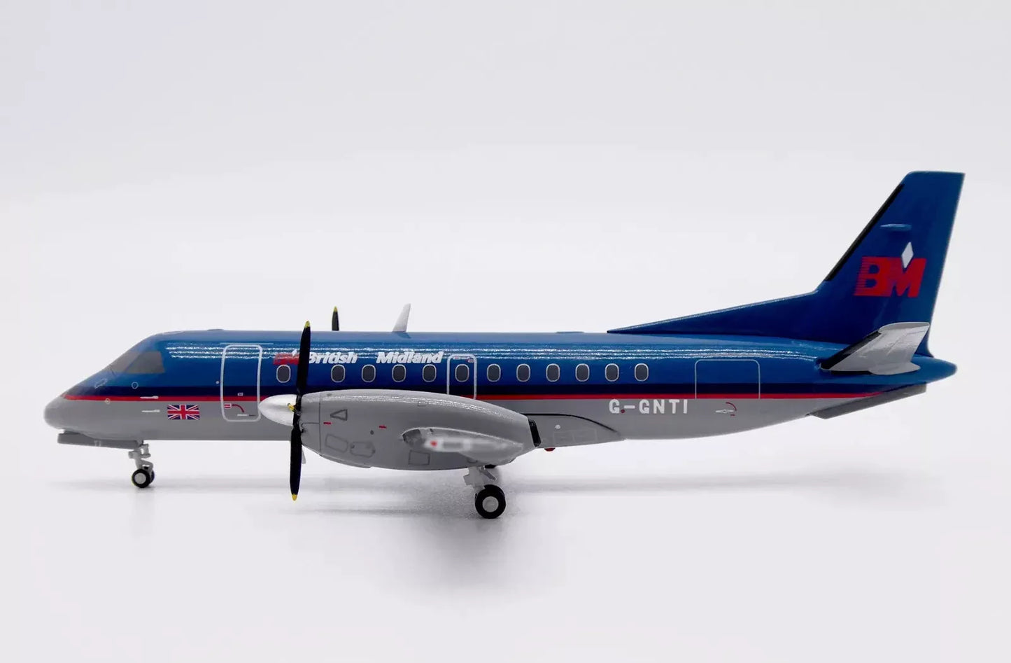 JC WINGS SAAB 340B BRITISH MIDLAND REG: G-GNTI