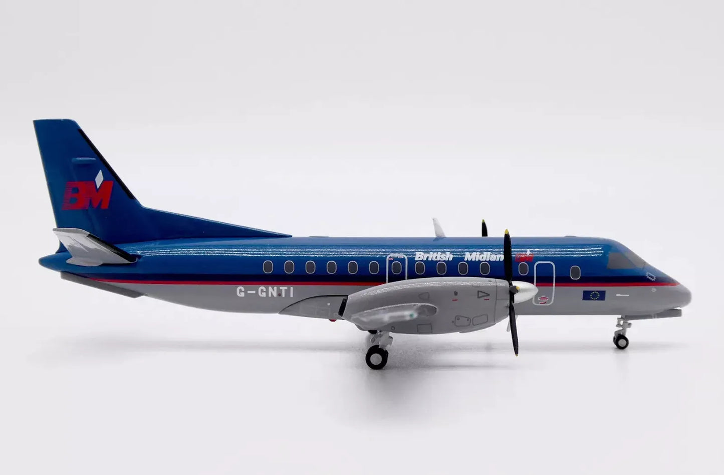 JC WINGS SAAB 340B BRITISH MIDLAND REG: G-GNTI