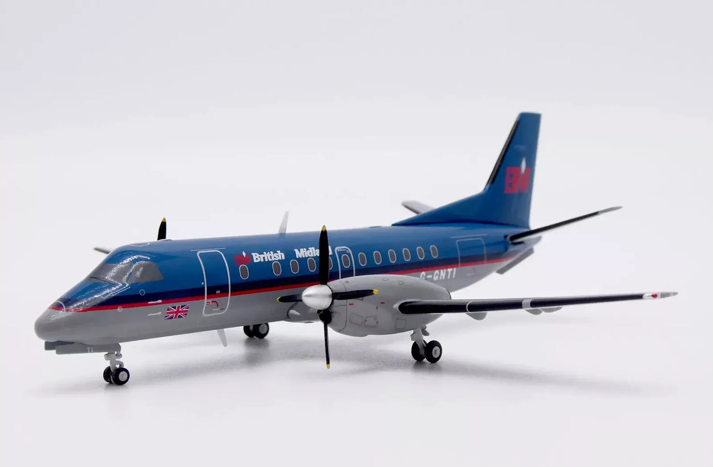 JC WINGS SAAB 340B BRITISH MIDLAND REG: G-GNTI