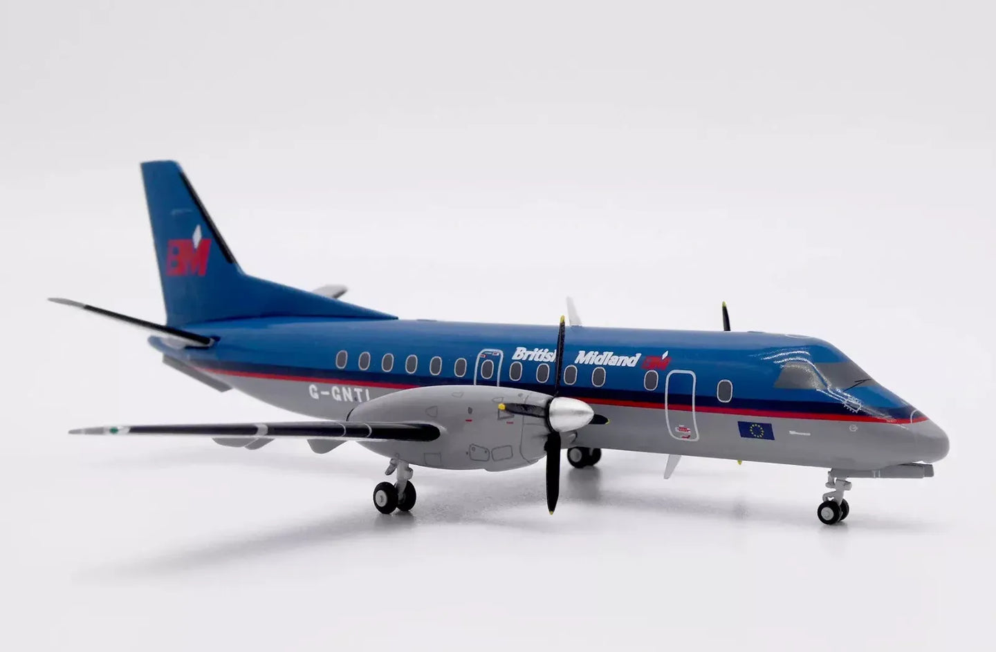 JC WINGS SAAB 340B BRITISH MIDLAND REG: G-GNTI