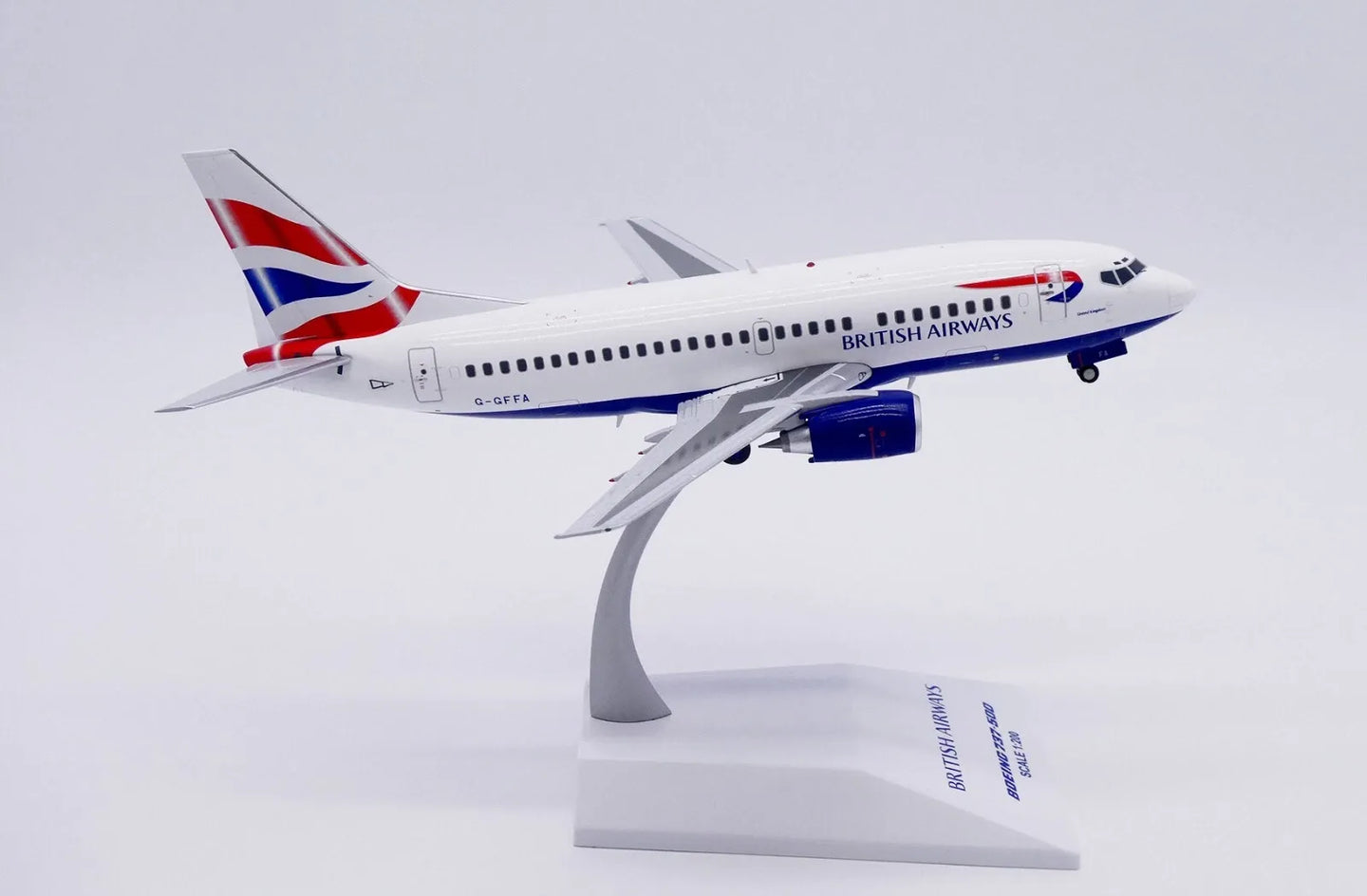 JC WINGS B737-500 BRITISH AIRWAYS REG: G-GFFA