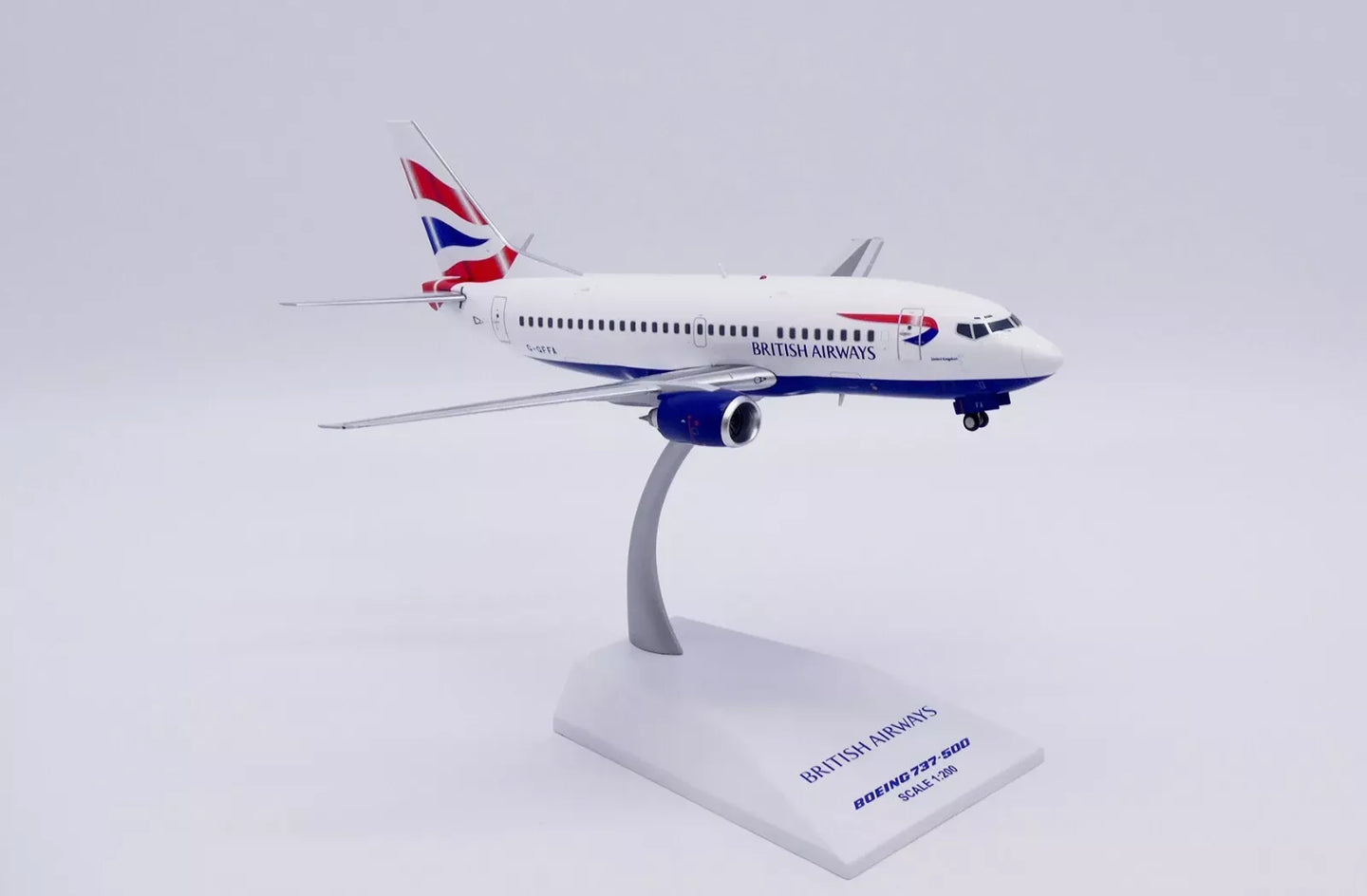 JC WINGS B737-500 BRITISH AIRWAYS REG: G-GFFA