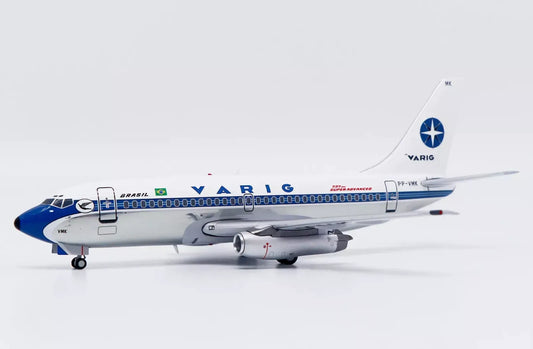JC WINGS B737-200 VARIG (POLISHED) REG: PP-VMK