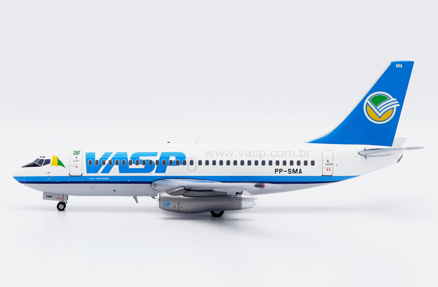 JC WINGS B737-200 VASP "WWW.VASP.COM.BR" REG: PP-SMA