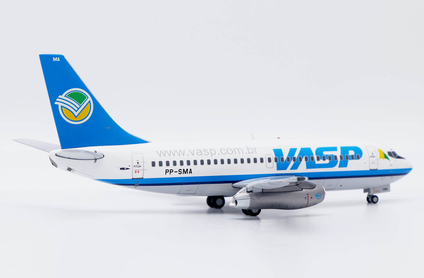 JC WINGS B737-200 VASP "WWW.VASP.COM.BR" REG: PP-SMA