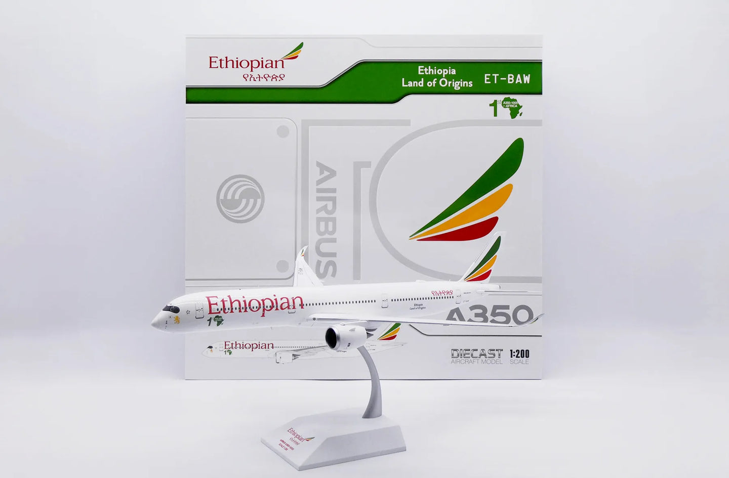 JC WINGS A350-1000 ETHIOPIAN AIRLINES "1ST A350-1000 IN AFRICA" REG: ET-BAW