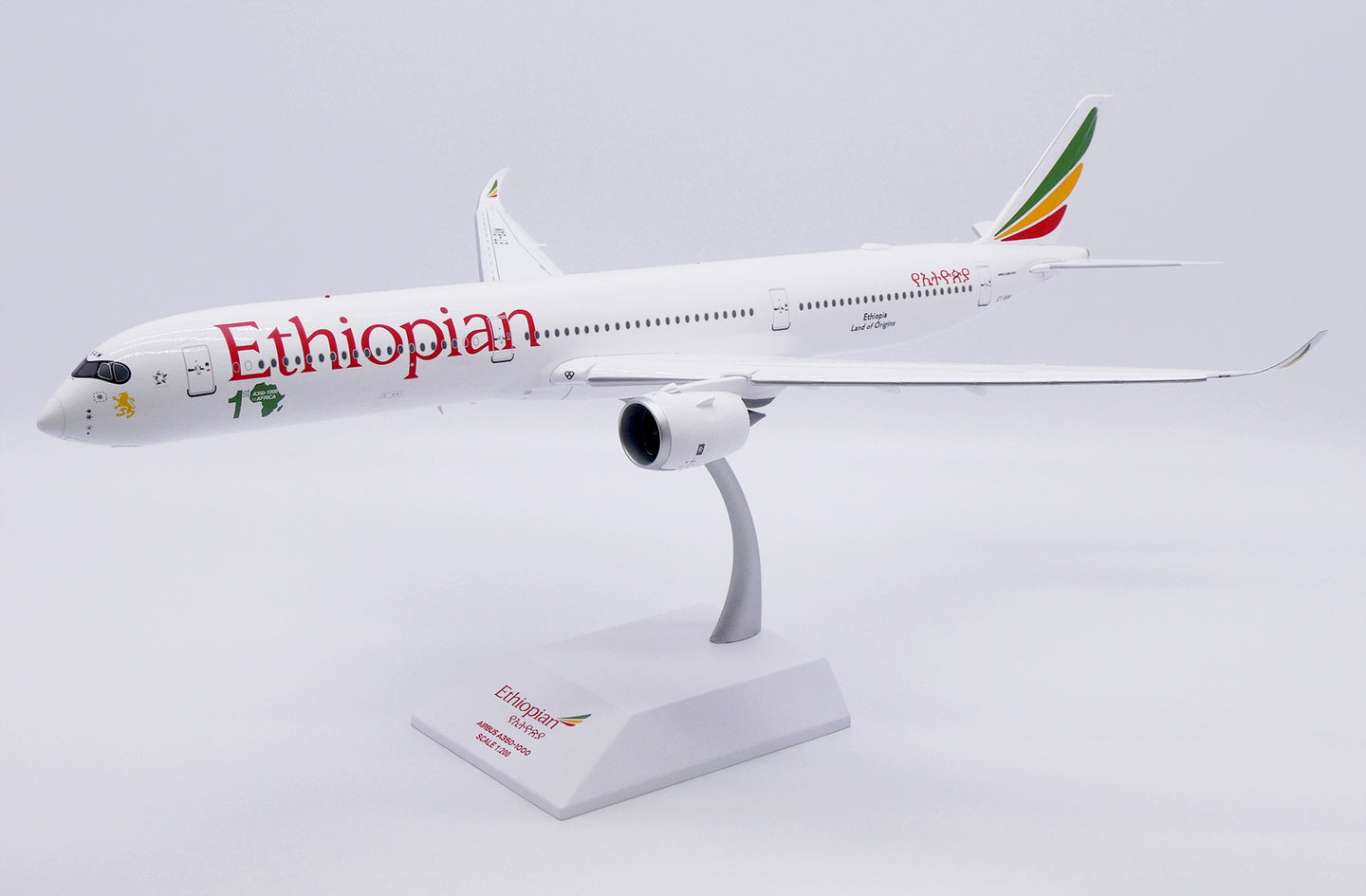 JC WINGS A350-1000 ETHIOPIAN AIRLINES "1ST A350-1000 IN AFRICA" (FLAPS DOWN) REG: ET-BAW