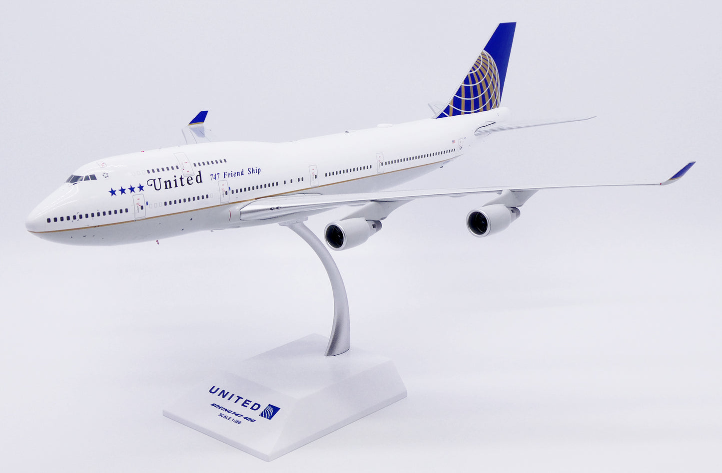 JC WINGS B747-400 UNITED AIRLINES "747 FRIEND SHIP" REG: N118UA