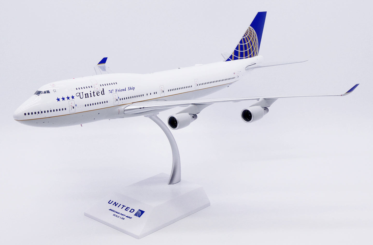 JC WINGS B747-400 UNITED AIRLINES "747 FRIEND SHIP" REG: N118UA