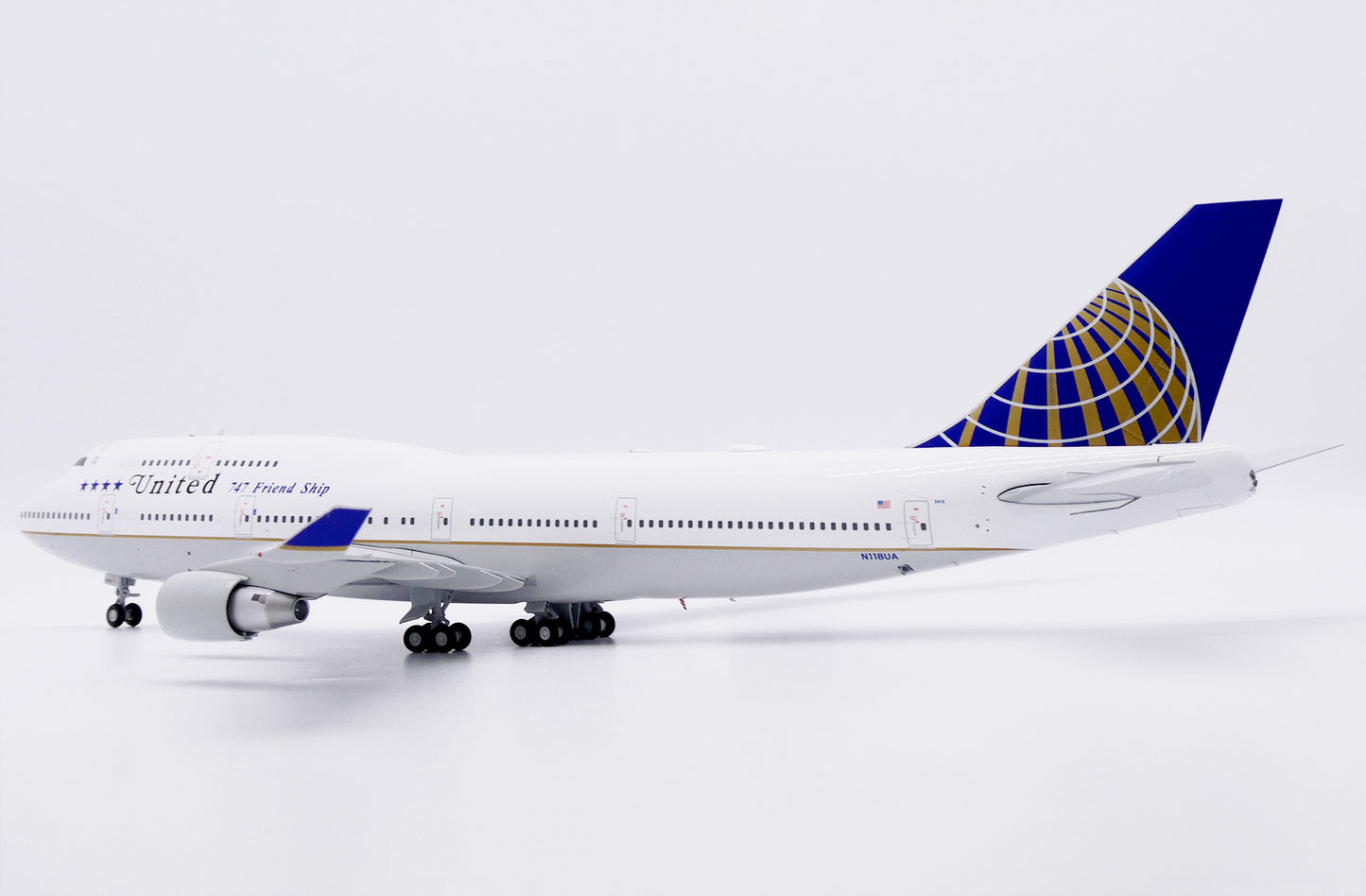 JC WINGS B747-400 UNITED AIRLINES "747 FRIEND SHIP" REG: N118UA
