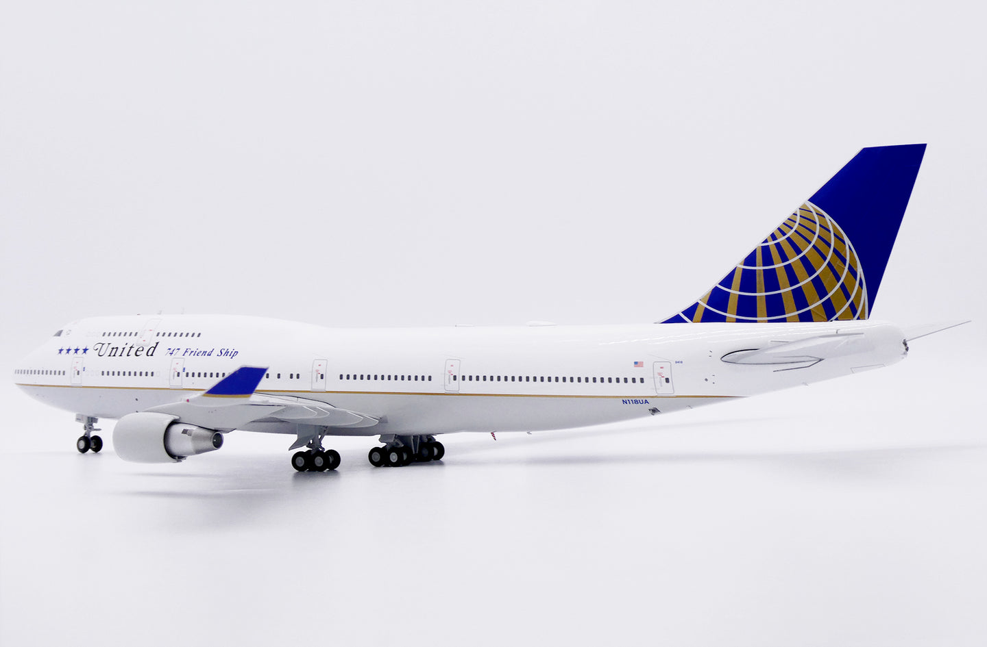 JC WINGS B747-400 UNITED AIRLINES "747 FRIEND SHIP" REG: N118UA