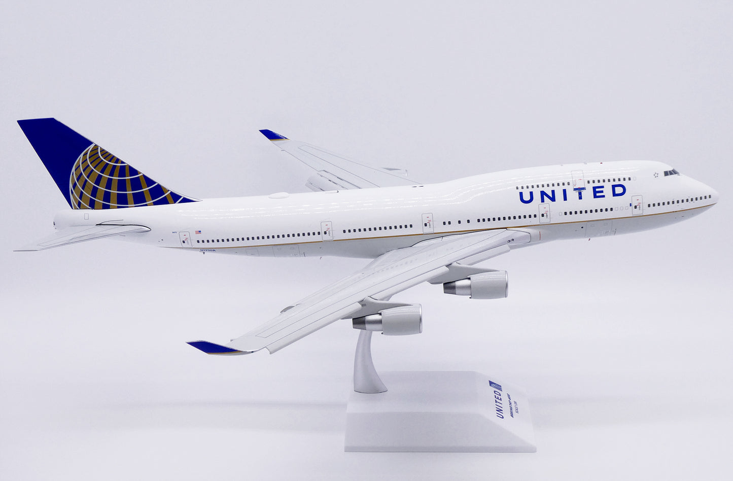 JC WINGS B747-400 UNITED AIRLINES (FLAPS DOWN) REG: N175UA