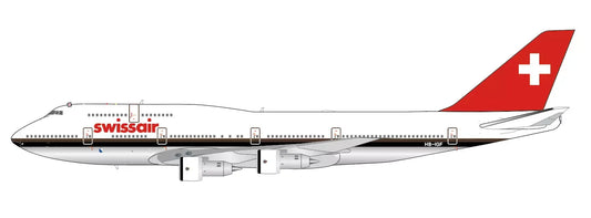 JC WINGS B747-300 SWISSAIR (POLISHED) REG: HB-IGF