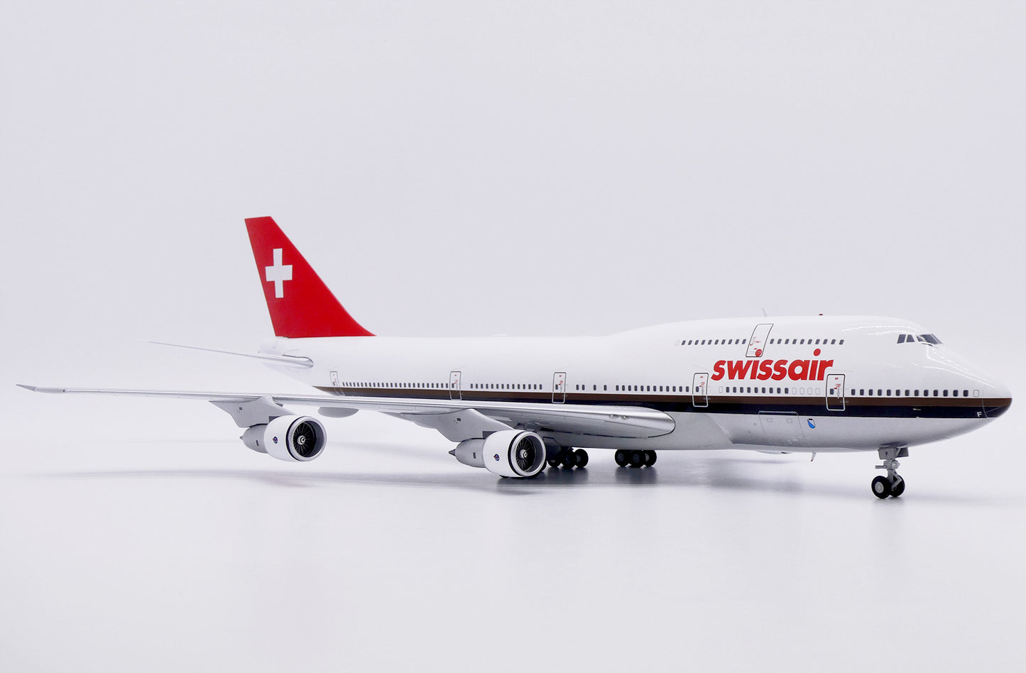 JC WINGS B747-300 SWISSAIR (POLISHED) REG: HB-IGF