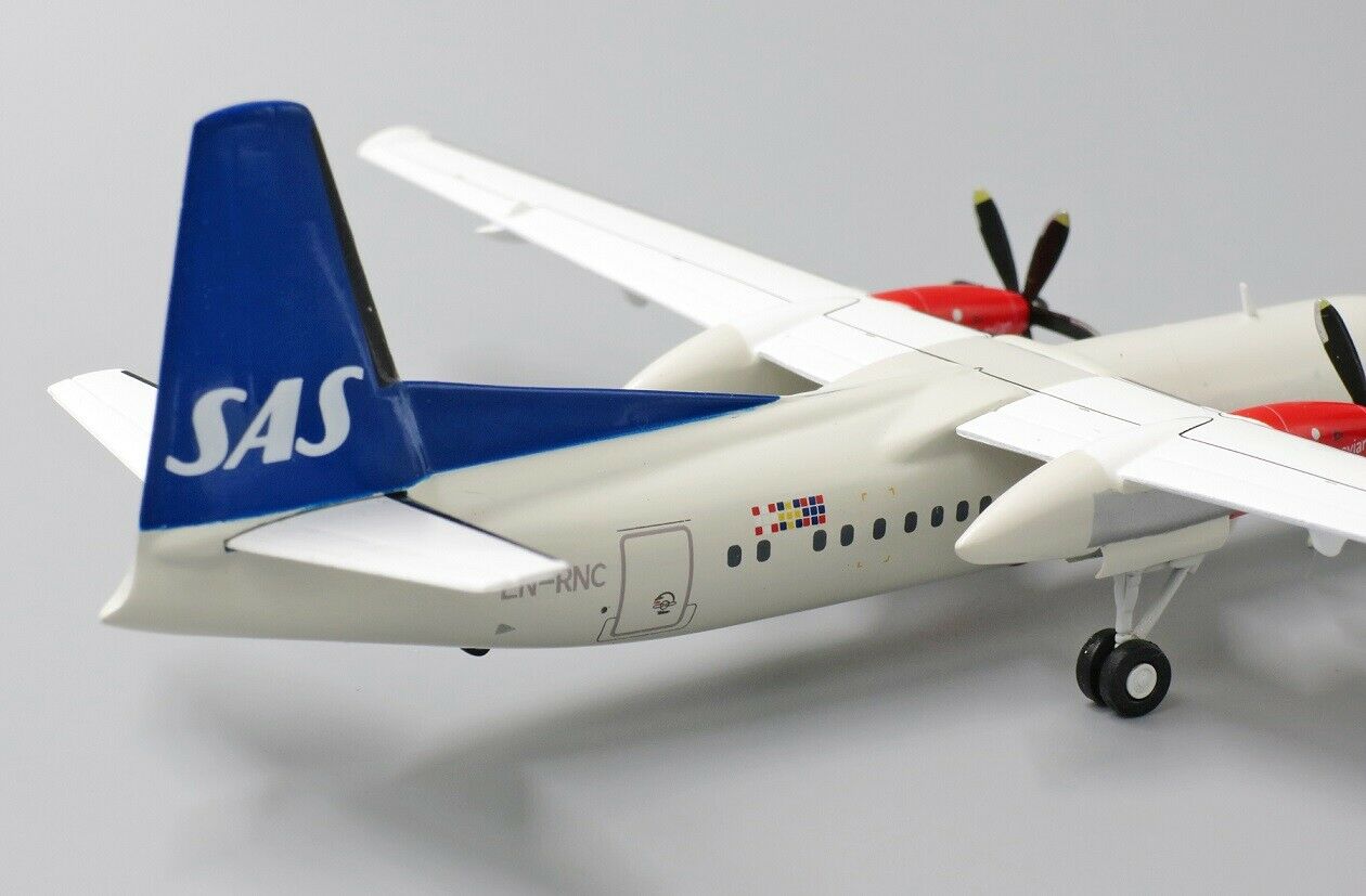 JC WINGS FOKKER 50 SCANDINAVIAN AIRLINES REG: LN-RNC