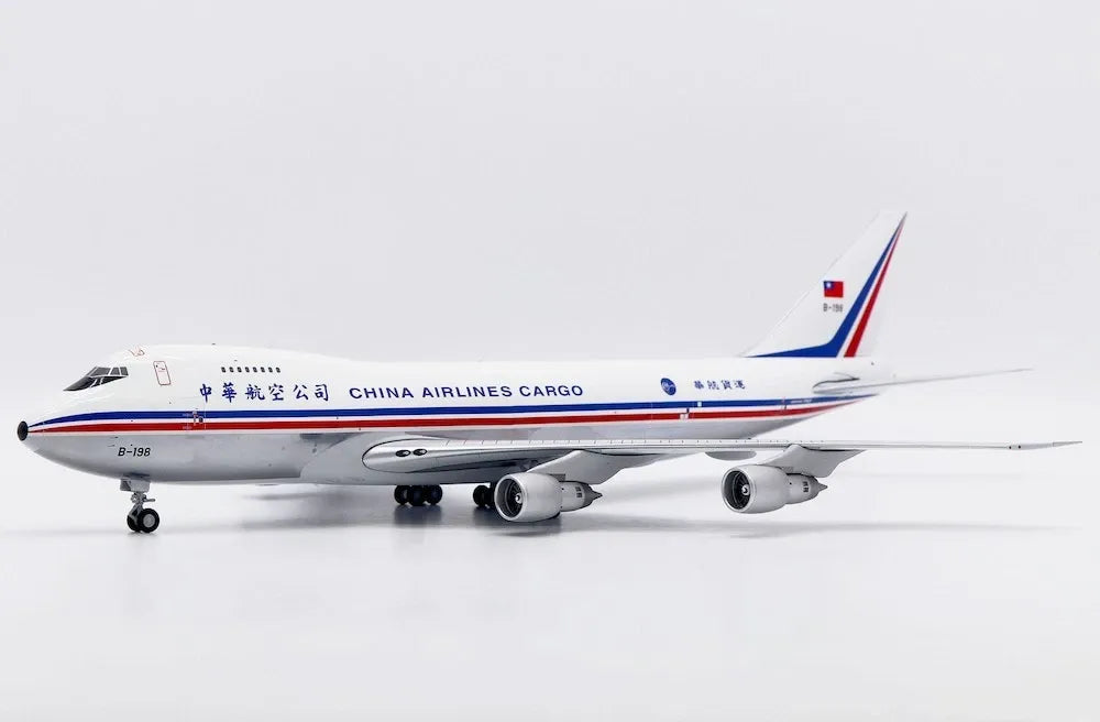 JC WINGS B747-200F  CHINA AIRLINES CARGO OC (POLISHED) REG: B-198