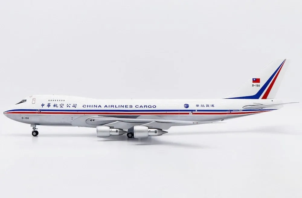 JC WINGS B747-200F  CHINA AIRLINES CARGO OC (POLISHED) REG: B-198