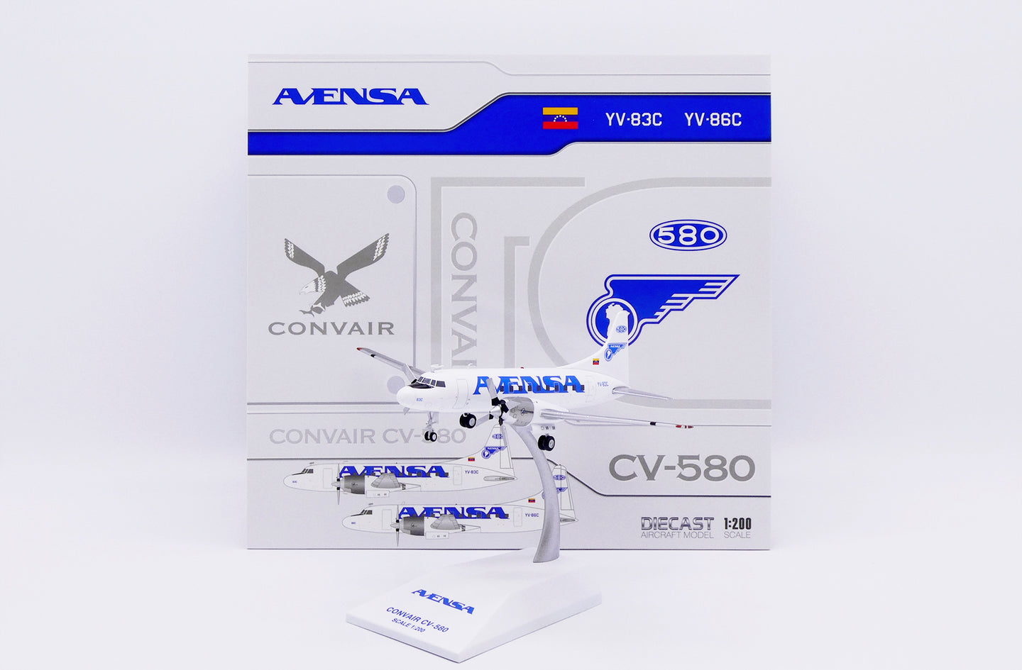 JC WINGS CV-580 AVENSA AIRLINE REG: YV-83C
