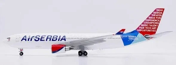 JC WINGS A330-200 AIR SERBIA "SERBIA CREATES" REG: YU-ARA