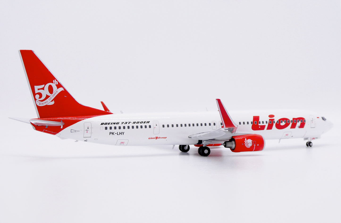 JC WINGS B737-900ER LION AIR "50TH" REG: PK-LHY