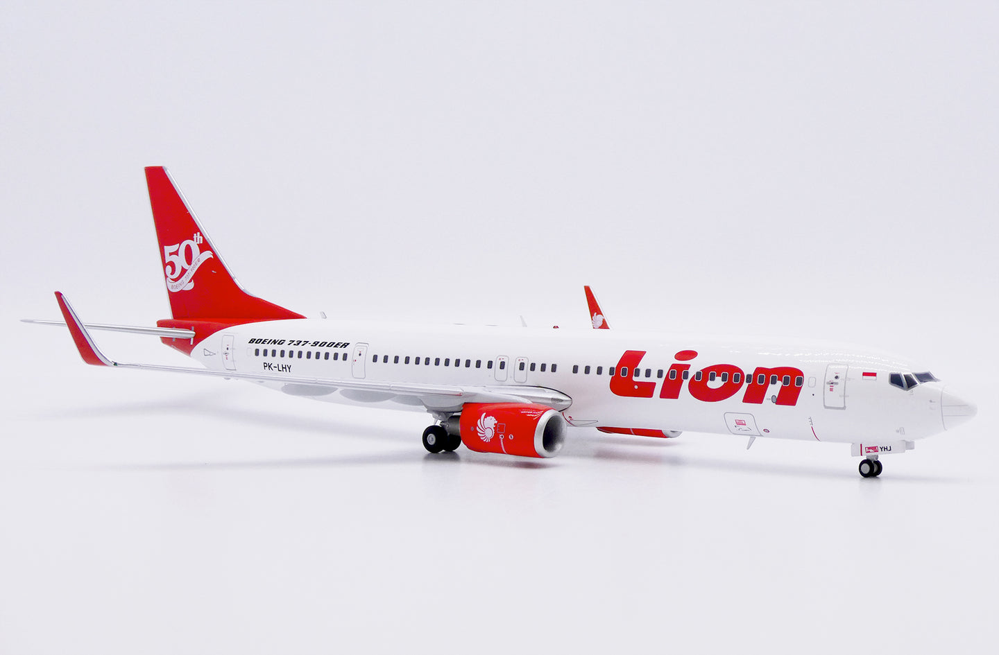 JC WINGS B737-900ER LION AIR "50TH" REG: PK-LHY