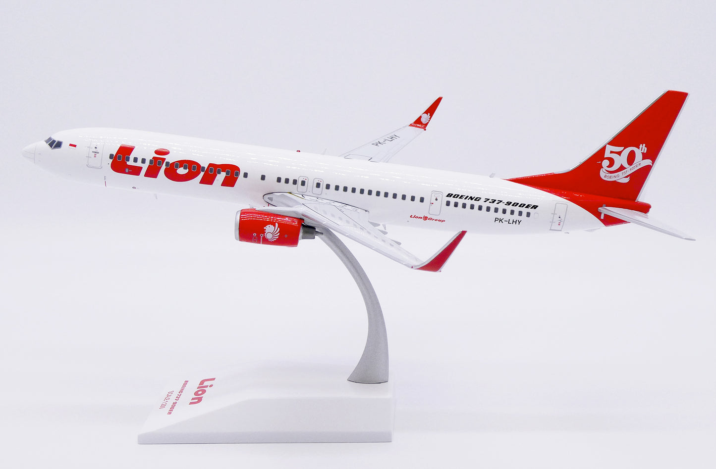 JC WINGS B737-900ER LION AIR "50TH" REG: PK-LHY
