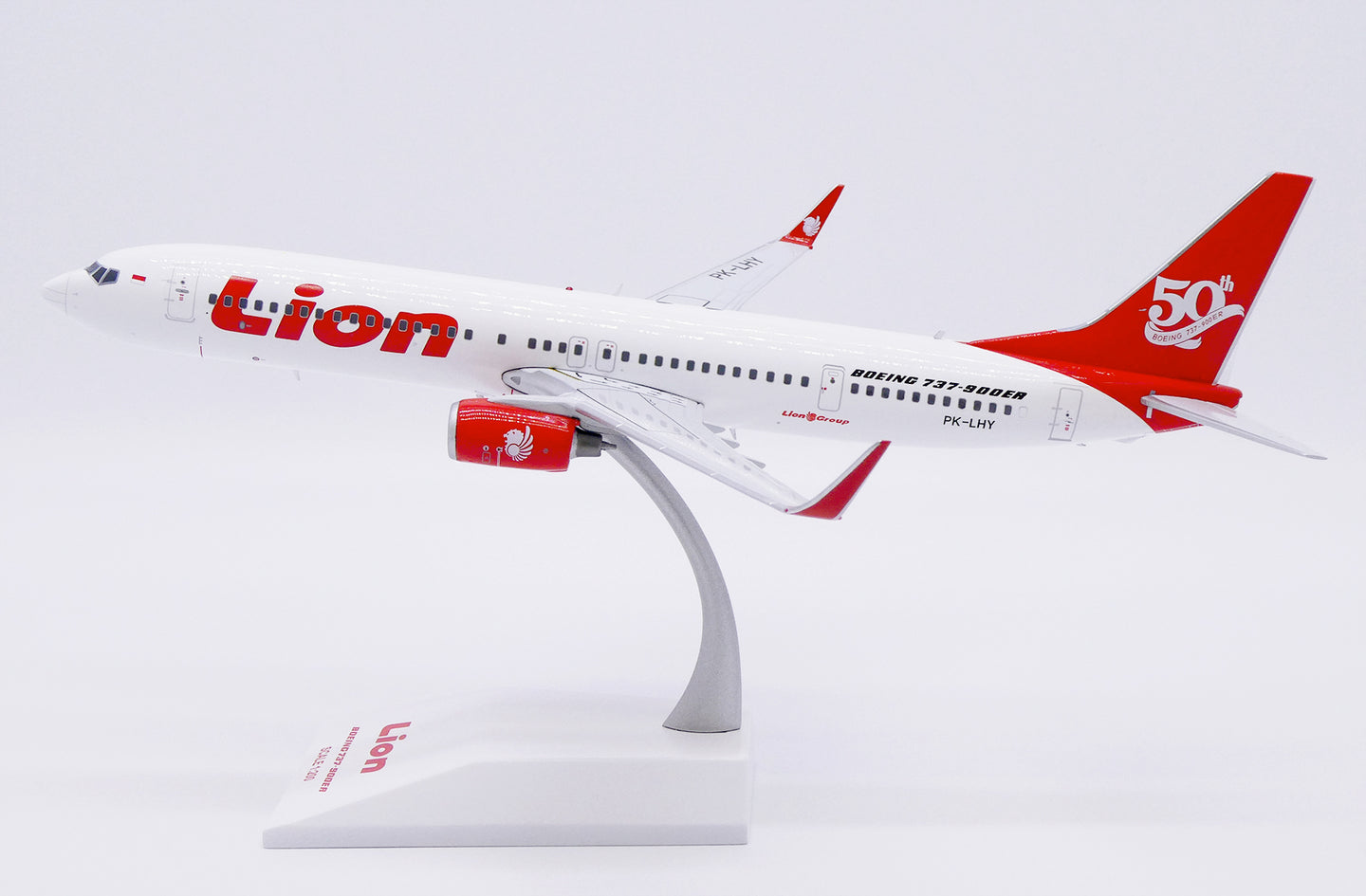 JC WINGS B737-900ER LION AIR "50TH" REG: PK-LHY