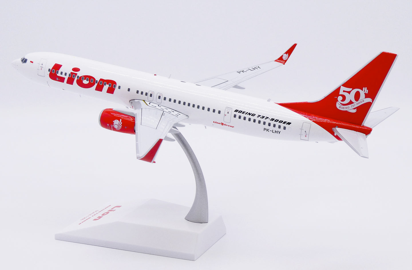 JC WINGS B737-900ER LION AIR "50TH" REG: PK-LHY
