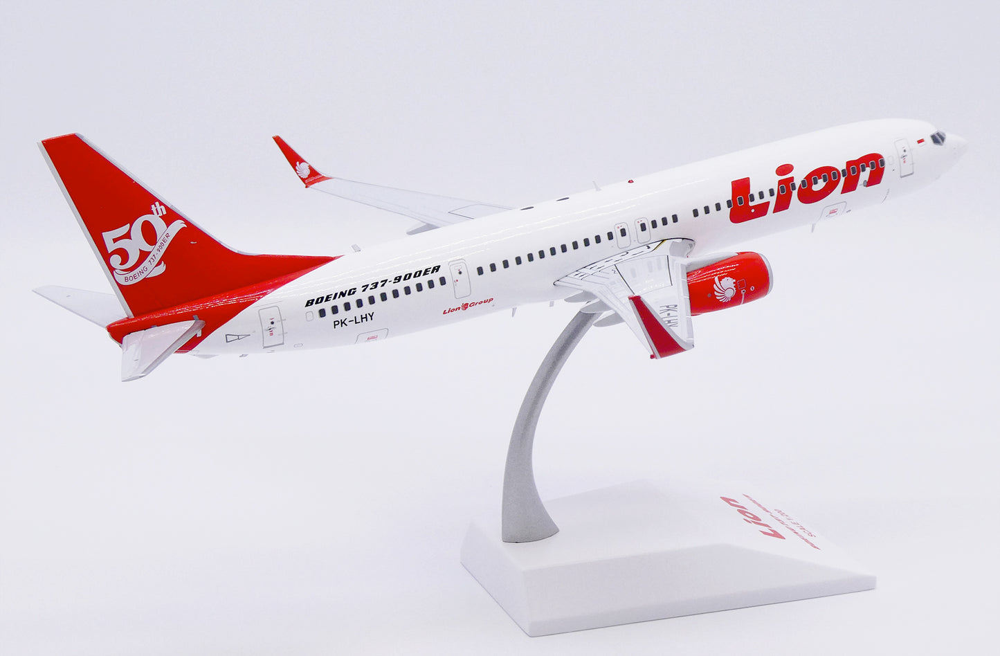 JC WINGS B737-900ER LION AIR "50TH" REG: PK-LHY